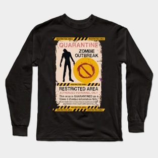 Zombie Outbreak Long Sleeve T-Shirt